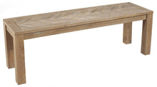 Load image into Gallery viewer, 60" Natural Distressed Solid Wood Dining Bench