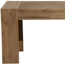 Load image into Gallery viewer, 58" Natural Distressed Solid Wood Dining Bench