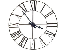 Load image into Gallery viewer, Circle Skeleton Wall Clock (376232) - Black
