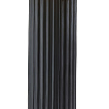 Load image into Gallery viewer, 29" Black Ceramic Cylinder Table Lamp With Beige Drum Shade