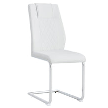 Load image into Gallery viewer, Modern Dining Chairs With Padded Seat, Metal Legs