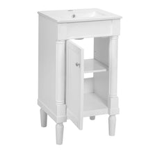 Load image into Gallery viewer, French Style Bathroom Cabinet With Sink, Adjustable Shelf