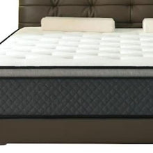 Load image into Gallery viewer, 12" Full Double Foam Hybrid Mattress - White / Dark Gray