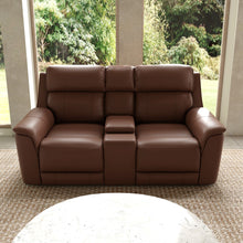 Load image into Gallery viewer, Oslo - Dual Power Reclining Loveseat With Console
