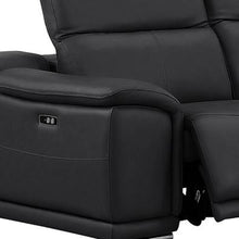 Load image into Gallery viewer, Leather Modular L Shaped Five Piece Corner Sectional - Black