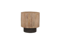Load image into Gallery viewer, Solid Wood Round Pedestal End Table (723201) - Brown