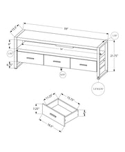 Load image into Gallery viewer, TV Stand, Console, Media Entertainment Center, Storage Drawers, Modern