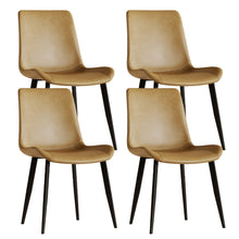 Load image into Gallery viewer, Modern Dining Chair With Carbon Steel Legs