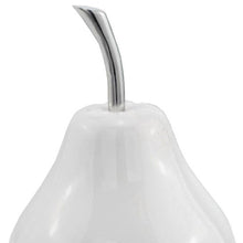 Load image into Gallery viewer, Medium Pear Shaped Accent Home Decor - White