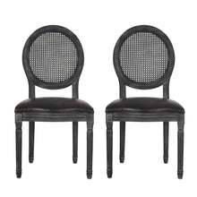 Load image into Gallery viewer, French Country Dining Chair With Cane Backrest (Set of 2)