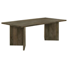 Load image into Gallery viewer, Roman - Rectangular Double V Leg Dining Table - Brown
