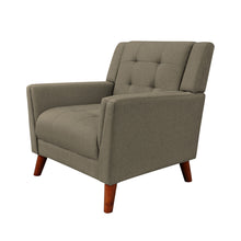 Load image into Gallery viewer, Luminaesque - Fabric Upholstered Armchair With Tufted Back
