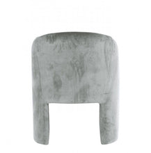 Load image into Gallery viewer, Upholstered In Velvet Dining Arm Chair - Gray
