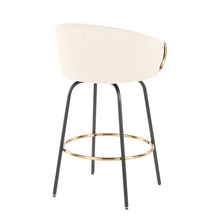 Load image into Gallery viewer, Claire - Contemporary / Glam Counter Stool (Set of 2)