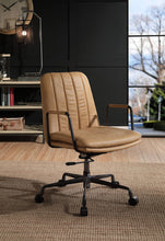 Load image into Gallery viewer, Eclarn - Top Grain Leather Office Chair - Brown