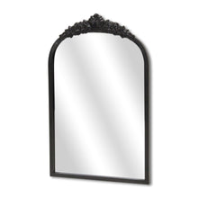 Load image into Gallery viewer, 16" Metal Arch Accent Mirror - Black