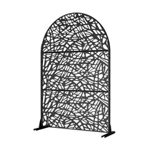 Load image into Gallery viewer, Three Panel Screen Room Divider (720124) - Black