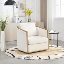 Load image into Gallery viewer, Corduroy Barrel Chair, 360 Degree Swivel