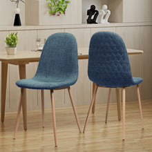 Load image into Gallery viewer, Elegant Dining Chair Set With Fabric