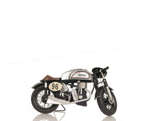 Load image into Gallery viewer, c1952 Norton Manx Sculpture - Black / Silver