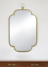Load image into Gallery viewer, 36" Novelty Iron Framed Accent Mirror - Gold