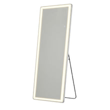 Load image into Gallery viewer, 71" Lighted Freestanding And Wall Mount Frameless Full Length Mirror - Clear