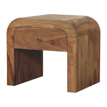 Load image into Gallery viewer, 16" Solid Wood One Drawer Nightstand - Brown