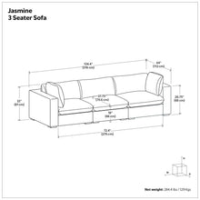Load image into Gallery viewer, Jasmine - Handcrafted Sofa