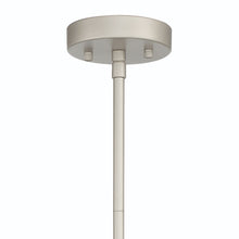 Load image into Gallery viewer, Kitchen Island Six Light Metal Dimmable Chandelier - Silver