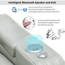 Load image into Gallery viewer, Power Recliner Theater Chair With Cooling Cup Holder, Bluetooth Speaker, LED Lights, USB Ports
