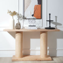 Load image into Gallery viewer, Double Cylinder Base Console Table For Living Room - Multi