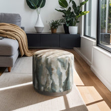 Load image into Gallery viewer, Oval Accent Ottoman - Multi