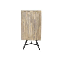 Load image into Gallery viewer, Multi Tonal Rustic Solid Wood Six Drawer Double Dresser - Natural / Ivory