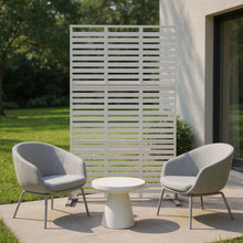Load image into Gallery viewer, Three Panel Screen Room Divider (562860) - White