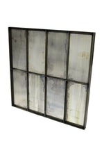 Load image into Gallery viewer, 40" Square Metal Framed Accent Mirror - Black