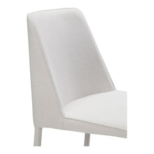Load image into Gallery viewer, Fabric And Iron Dining Side Chairs (Set of 2) - White