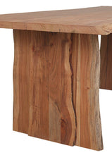 Load image into Gallery viewer, 71" Rectangular Solid Wood Dining Table - Brown