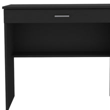 Load image into Gallery viewer, 32" Black Wood Computer Desk With Drawer