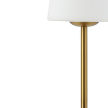 Load image into Gallery viewer, USB Table Lamp With Empire Shade - Brass