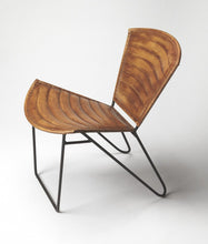 Load image into Gallery viewer, 28" Faux Leather Side Chair - Brown