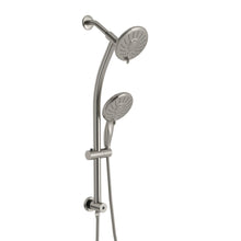 Load image into Gallery viewer, Dual Shower Head With Adjustable Slide Bar And Multi Function Settings