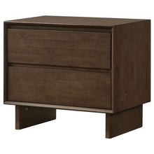 Load image into Gallery viewer, Hemlock - 2 Drawer Nightstand Bedside Table - Brown