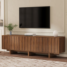 Load image into Gallery viewer, Retro Style TV Stand With Wavy Door