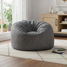 Load image into Gallery viewer, Microsuede Classic Bean Bag - Charcoal