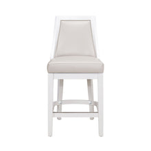 Load image into Gallery viewer, Modern Swivel Stool With Tall Back