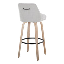 Load image into Gallery viewer, Hannah - Transitional Fixed Height Barstool With Swivel With Round Footrest (Set of 2)