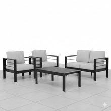 Load image into Gallery viewer, Outdoor Patio Set, All-Weather With Thick Cushions