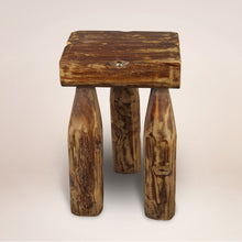 Load image into Gallery viewer, 24" Solid Wood Square End Table - Brown