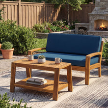 Load image into Gallery viewer, 2 Piece Conversation Set, Loveseat & Coffee Table
