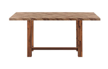 Load image into Gallery viewer, Wood Trestle Base Dining Table - Brown